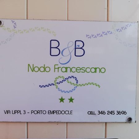 B&B Nodo Francescano Porto Empedocle Exterior foto