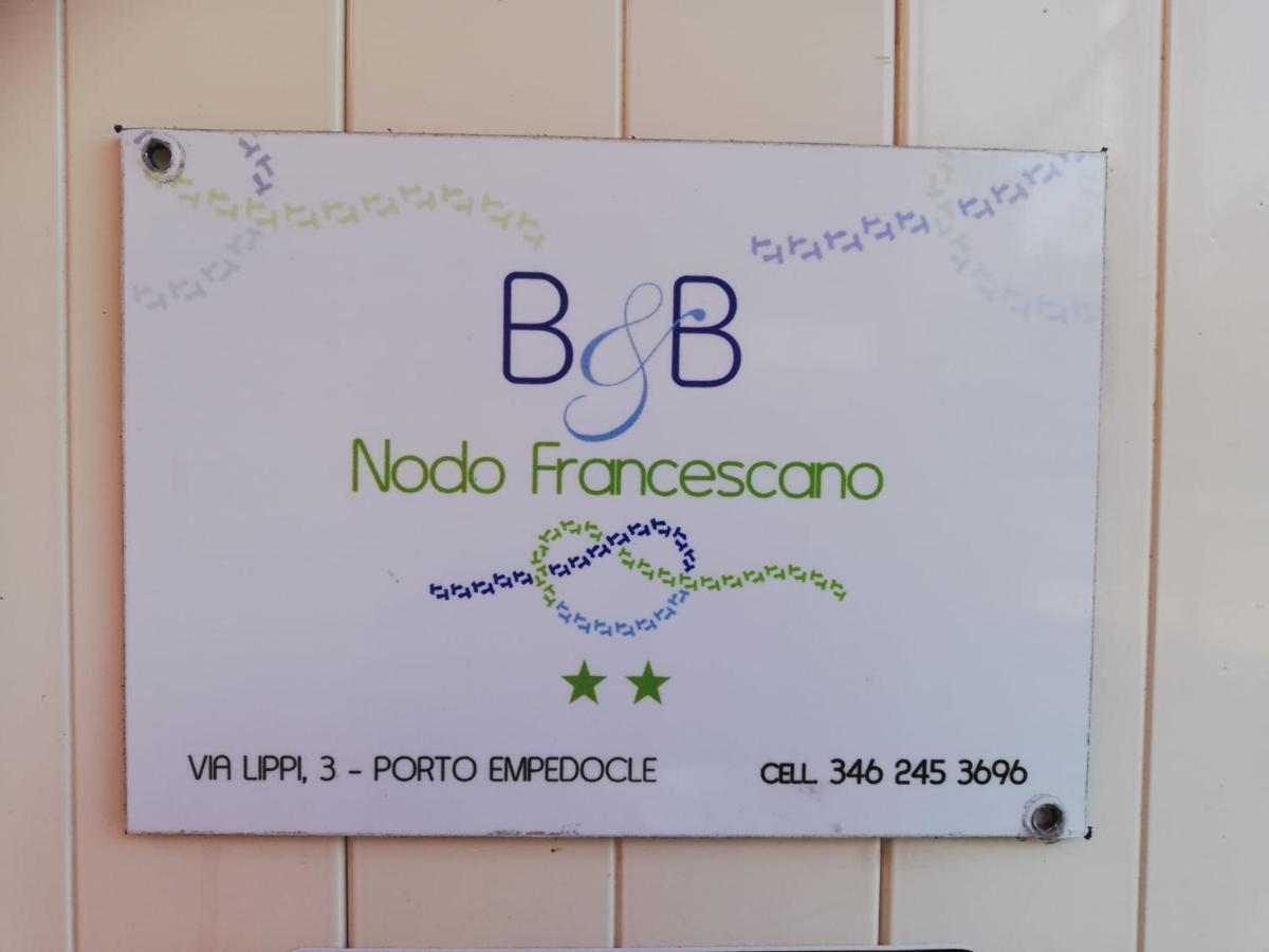 B&B Nodo Francescano Porto Empedocle Exterior foto